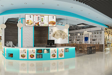 宁波酸辣粉店装修设计_案例效果图