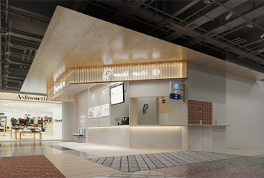 宁波周杰伦奶茶店装修设计_案例效果图