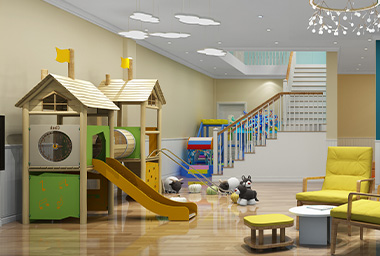 宁波早教机构装修设计_案例效果图