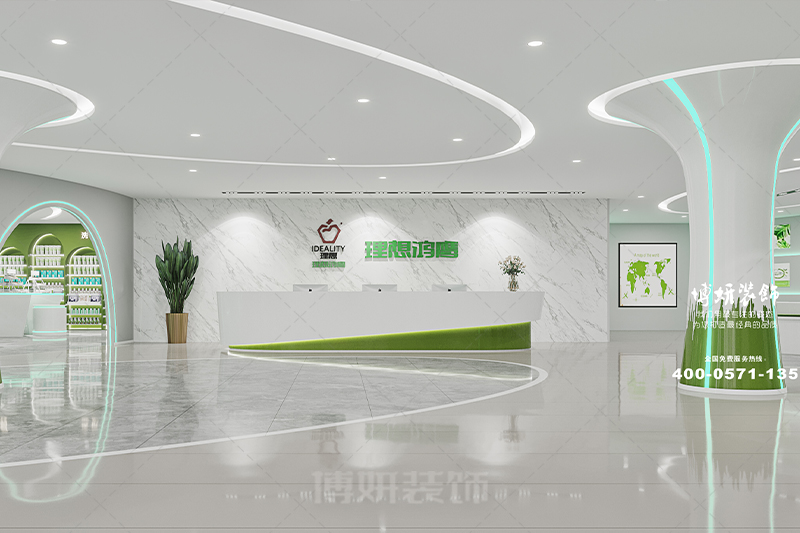 杭州生物科技办公室装修设计-专业办公空间打造效果